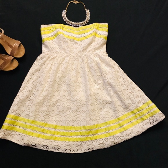yellow ribbon dresses